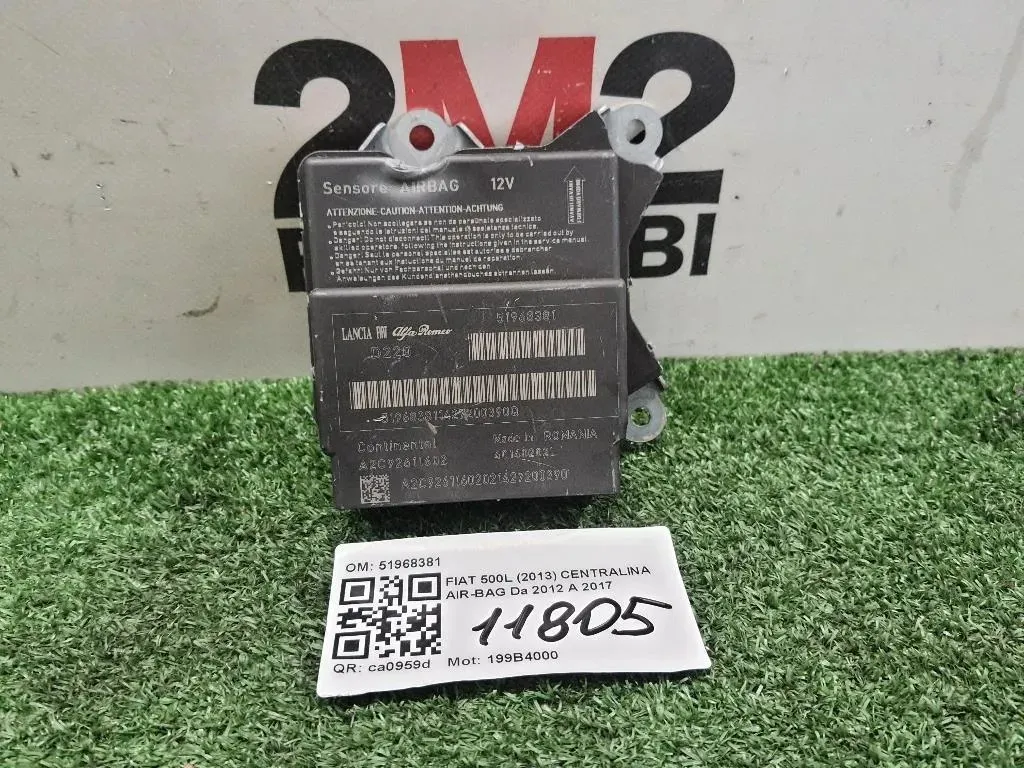 Centralina Air-bag 51968381 Fiat 500L 2013
