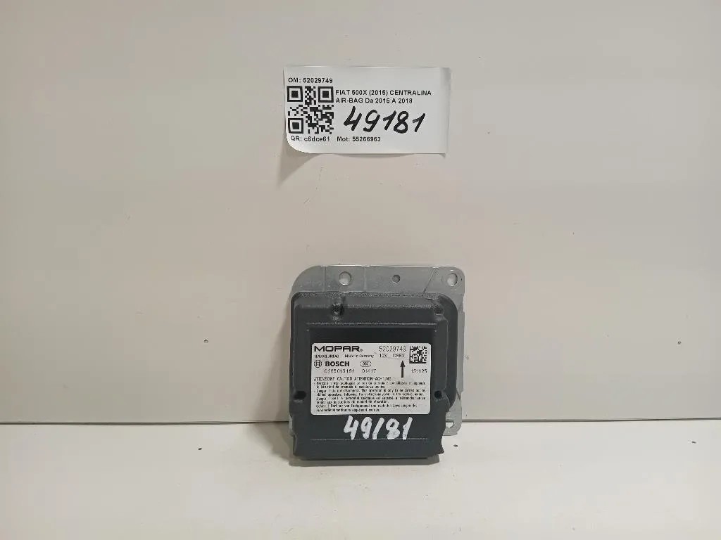 Centralina Air-bag 52029749 Fiat 500X 2015