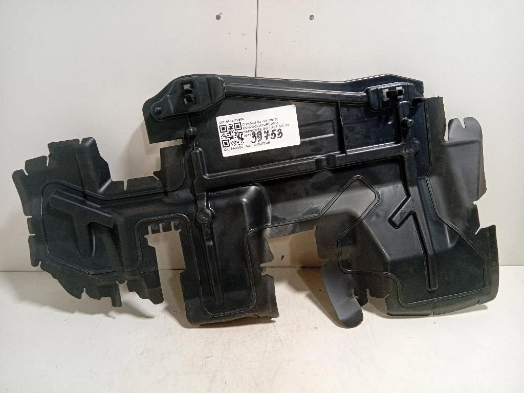 Convogliatore ARIA Radiatore INF ANT SX 9836122580 Citroen C3 III 2016