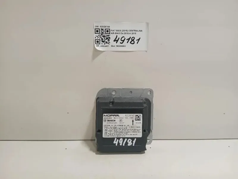 Centralina Air-bag 52029749 Fiat 500X 2015