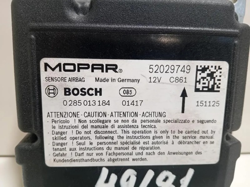 Centralina Air-bag 52029749 Fiat 500X 2015