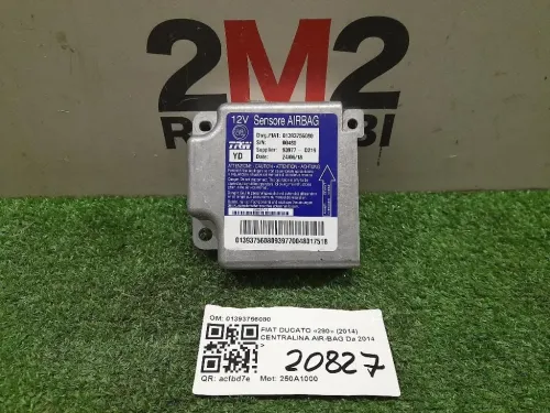 Centralina Air-bag 01393756080 Fiat Ducato 290 2014