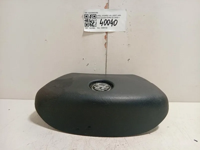 Air-bag Guidatore 8200968359 Opel Vivaro A 2007