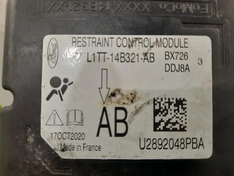 Centralina Air-bag L1TT-14B321-AB Ford PUMA II 2019