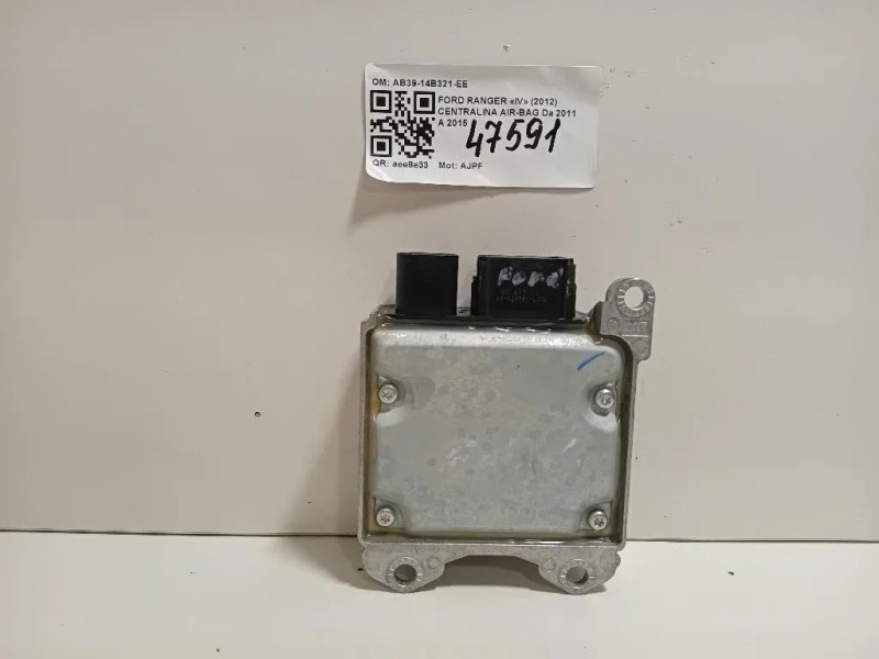 Centralina Air-bag AB39-14B321-EE Ford Ranger IV 2012