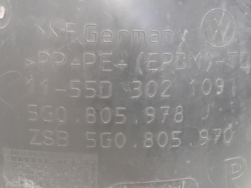 Passaruota ANT DX 5G0 805 978 J Volkswagen GOLF VII 2017