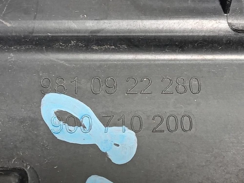 Convogliatore ARIA SX 9810922280 Peugeot 5008 II 2017