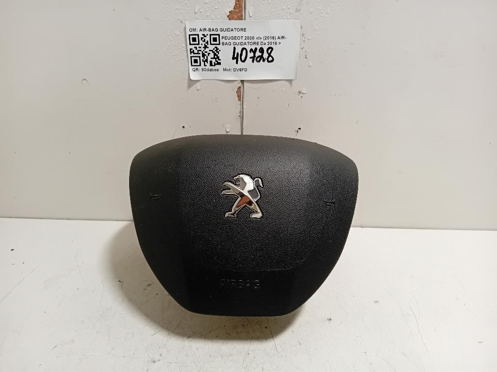 Air-bag Guidatore 98072114ZD Peugeot 2008 I 2016