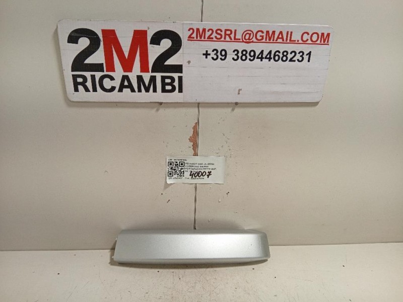 Coperchio Barra Portapacchi Tetto ANT SX 9678357880 Peugeot 2008 I 2016