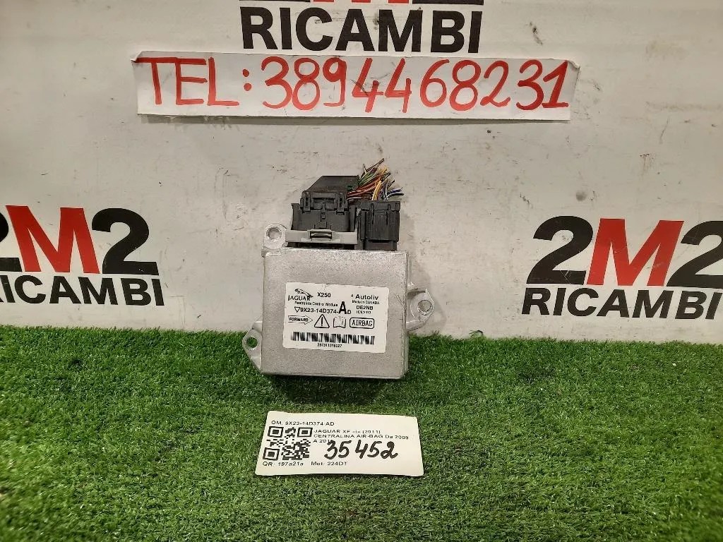 Centralina Air-bag 9X23-14D374-AD Jaguar XF I 2011