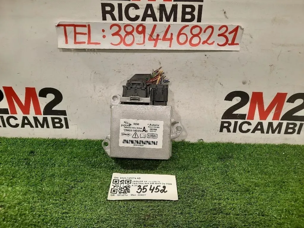 Centralina Air-bag 9X23-14D374-AD Jaguar XF I 2011