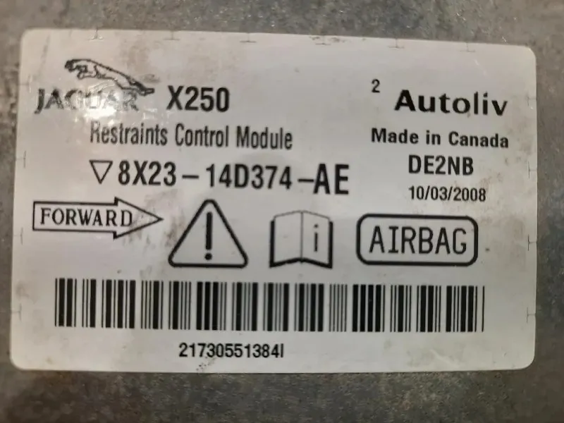 Centralina Air-bag 8X23-14D374-AE Jaguar XF I 2011