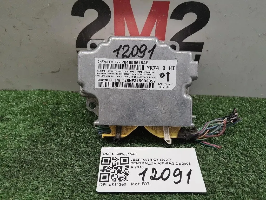 Centralina Air-bag P04896615AE Jeep Patriot 2007