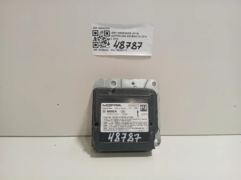 Centralina Air-bag 52042475 Jeep Renegade 2015