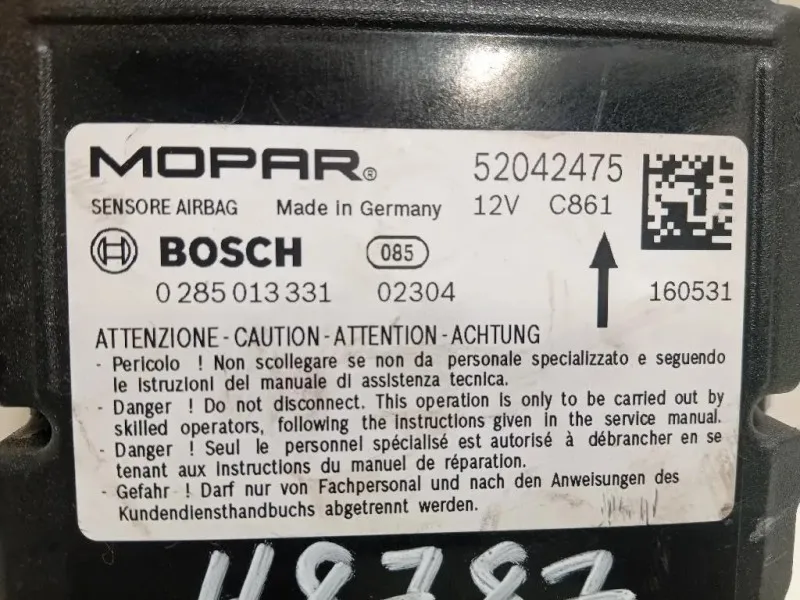 Centralina Air-bag 52042475 Jeep Renegade 2015