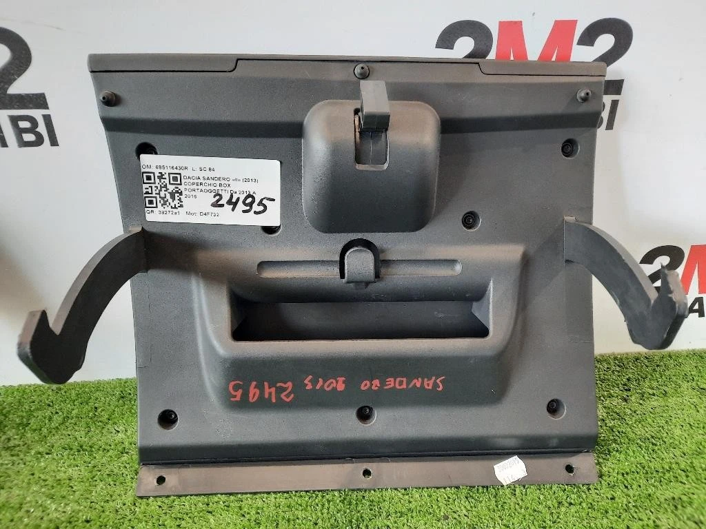 Coperchio BOX Portaoggetti 685116430R Dacia Sandero II 2013