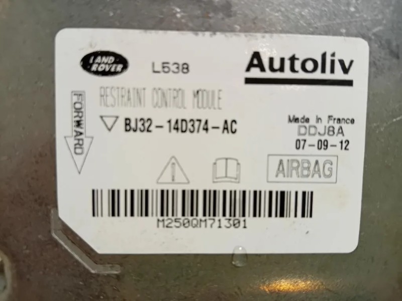 Centralina Air-bag BJ32-14D374-AC Land Rover Range Rover Evoque I 2011