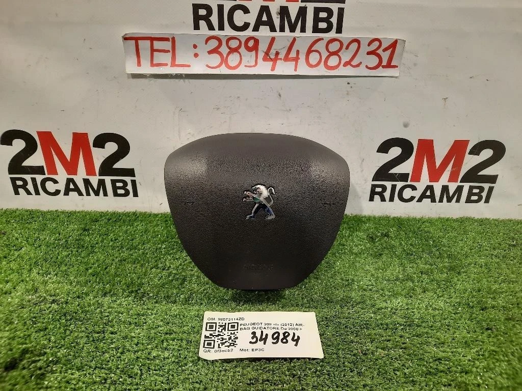 Air-bag Guidatore 98072114ZD Peugeot 208 I 2012