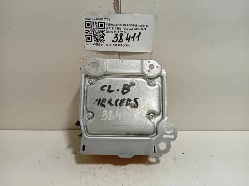 Centralina Air-bag A2469000709 Mercedes Classe B W246 2012