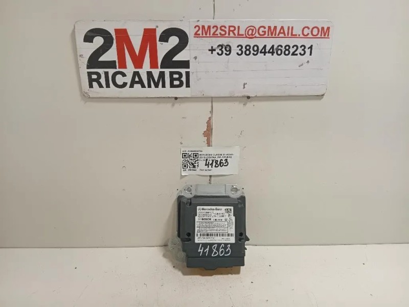 Centralina Air-bag A2469000709 Mercedes Classe B W246 2012