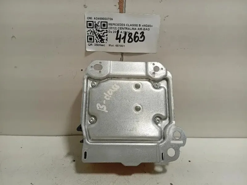 Centralina Air-bag A2469000709 Mercedes Classe B W246 2012