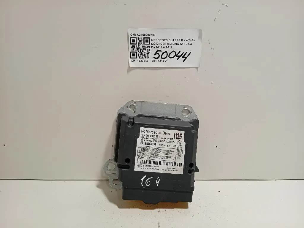 Centralina Air-bag A2469000709 Mercedes Classe B W246 2012