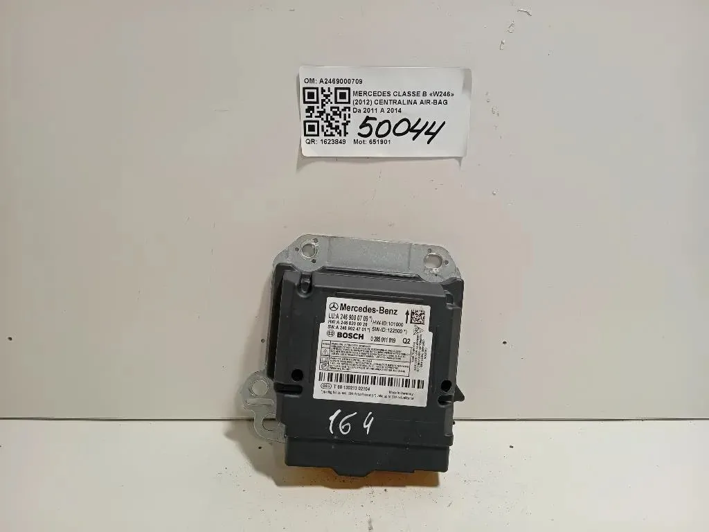 Centralina Air-bag A2469000709 Mercedes Classe B W246 2012