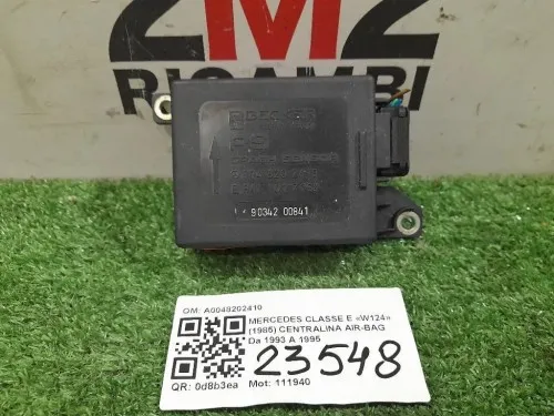 Centralina Air-bag A0048202410 Mercedes Classe E W124 1985
