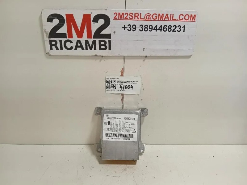 Centralina Air-bag A2129011105 Mercedes Classe E W212 2013