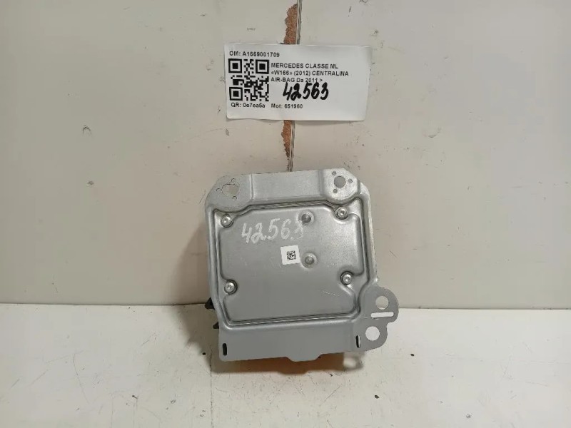 Centralina Air-bag A1669001709 Mercedes Classe ML W166 2012