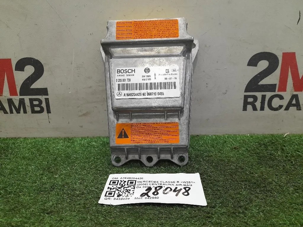 Centralina Air-bag A1648204426 Mercedes Classe R W251 2006