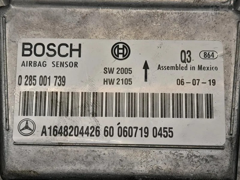 Centralina Air-bag A1648204426 Mercedes Classe R W251 2006