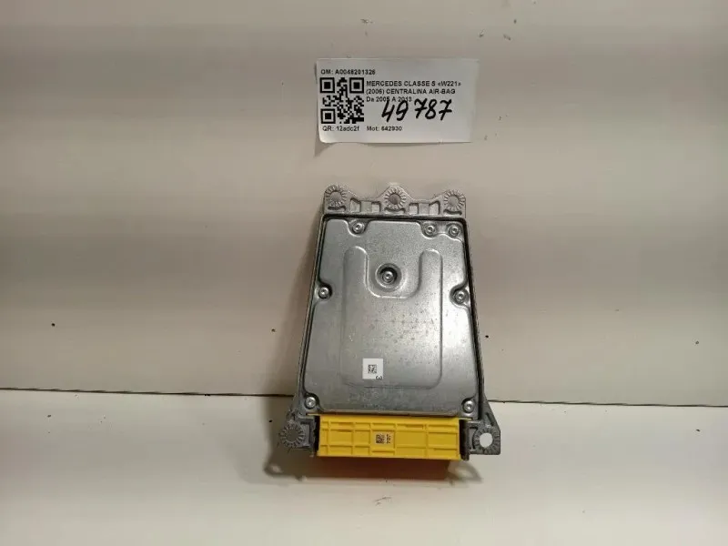 Centralina Air-bag A0048201326 Mercedes Classe S W221 2006