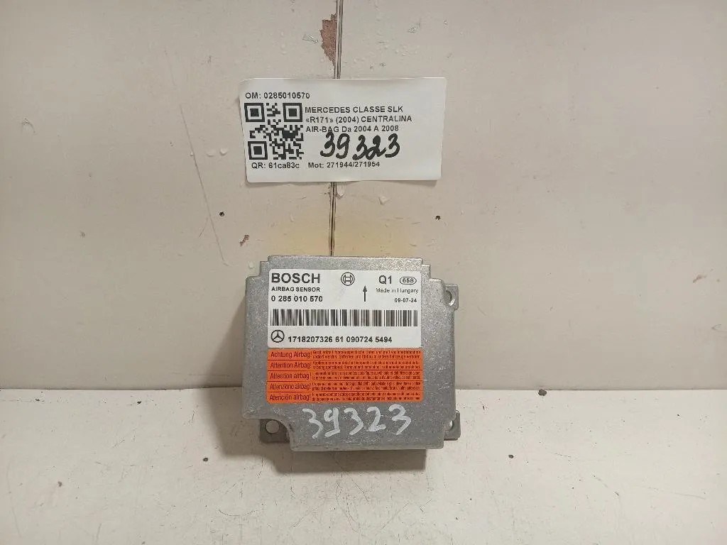 Centralina Air-bag 0285010570 Mercedes Classe SLK R171 2004