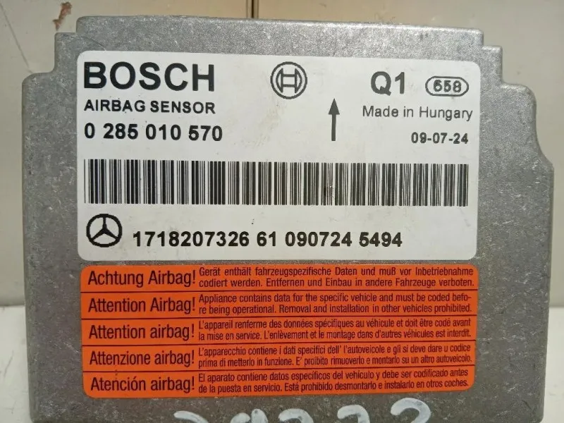 Centralina Air-bag 0285010570 Mercedes Classe SLK R171 2004