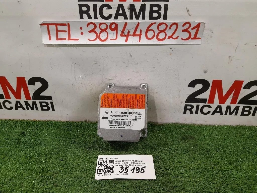 Centralina Air-bag A1718204326 Mercedes Classe SLK R171 2004