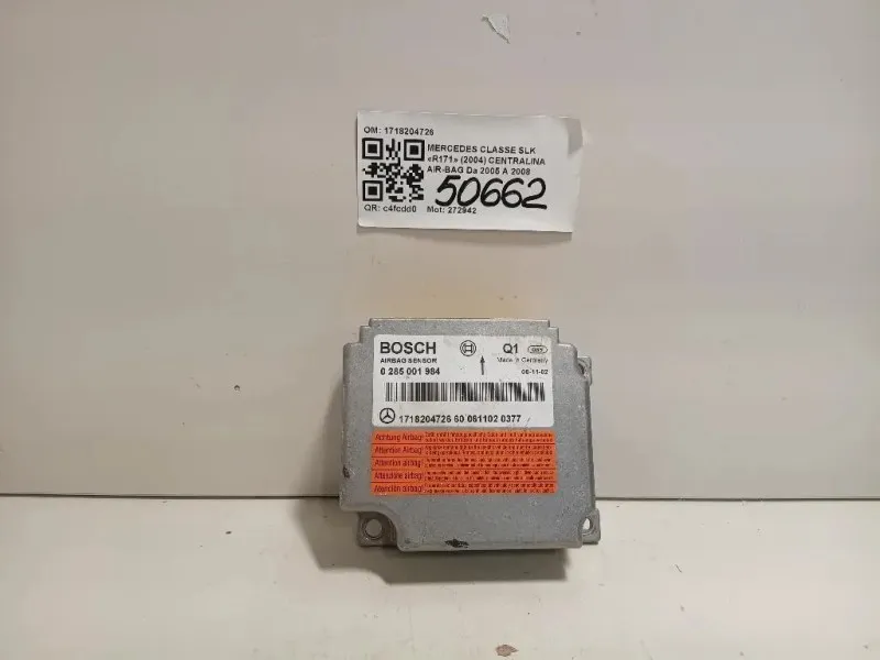 Centralina Air-bag 1718204726 Mercedes Classe SLK R171 2004