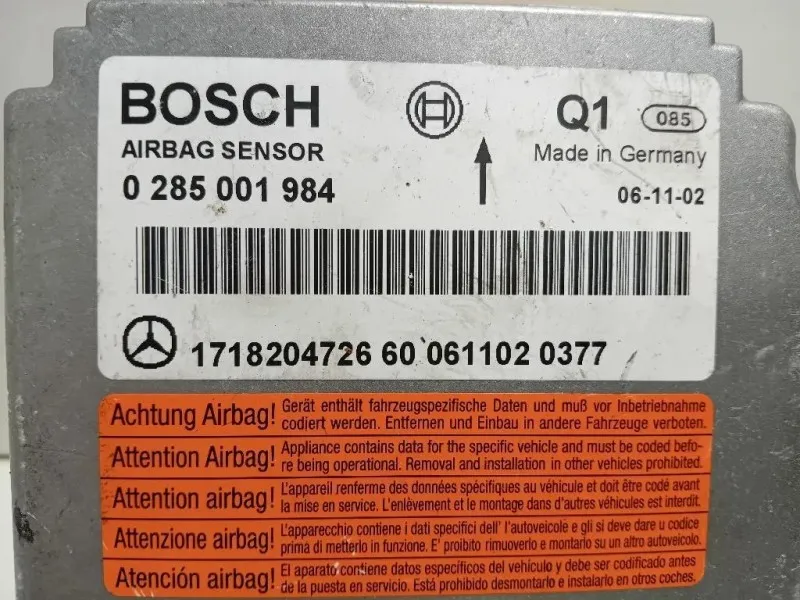 Centralina Air-bag 1718204726 Mercedes Classe SLK R171 2004