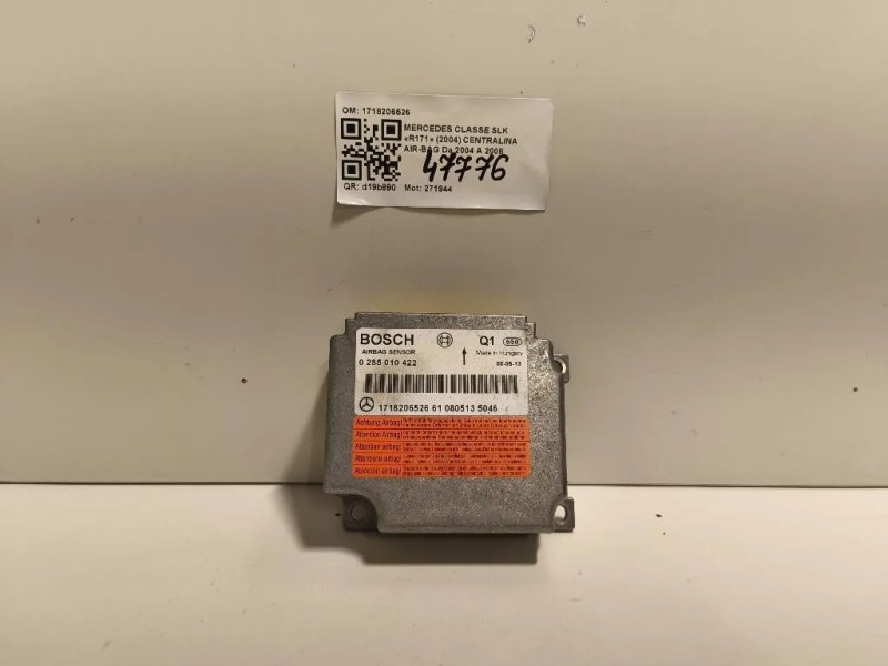 Centralina Air-bag 1718206526 Mercedes Classe SLK R171 2004