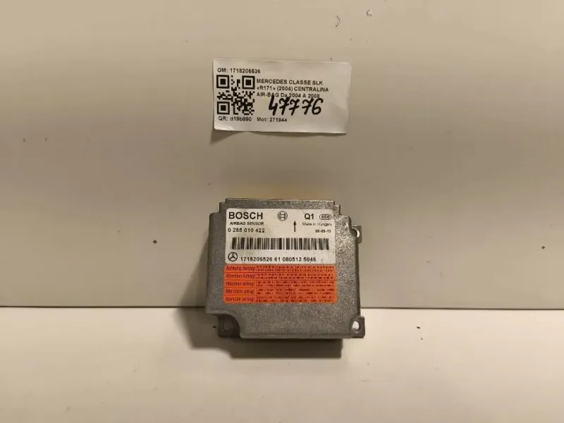 Centralina Air-bag 1718206526 Mercedes Classe SLK R171 2004