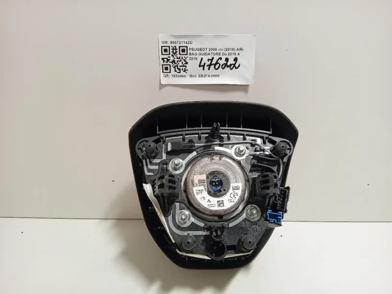 Air-bag Guidatore 98072114ZD Peugeot 2008 I 2016
