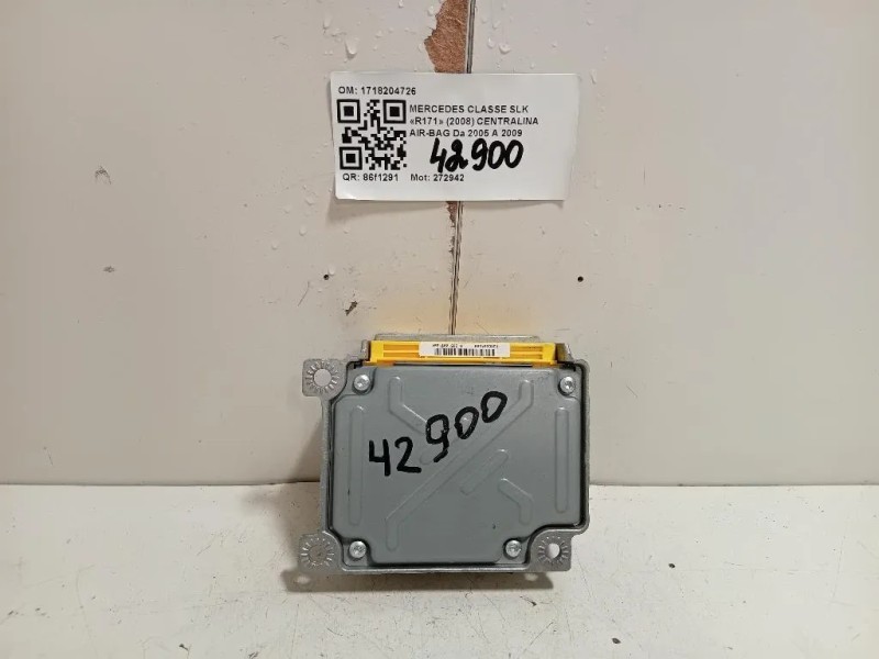 Centralina Air-bag 1718204726 Mercedes Classe SLK R171 2008