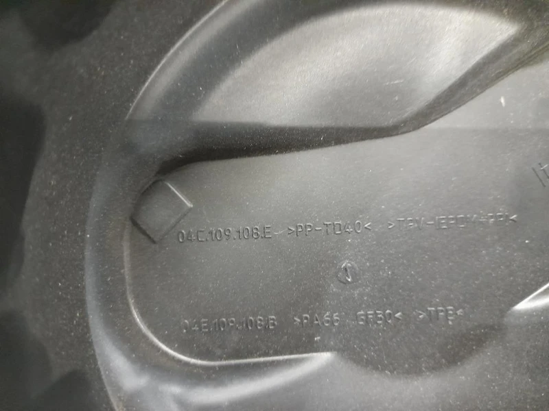 Coperchio Cinghia Distribuzione 04E109108E 04E109108B Volkswagen POLO VII 2017