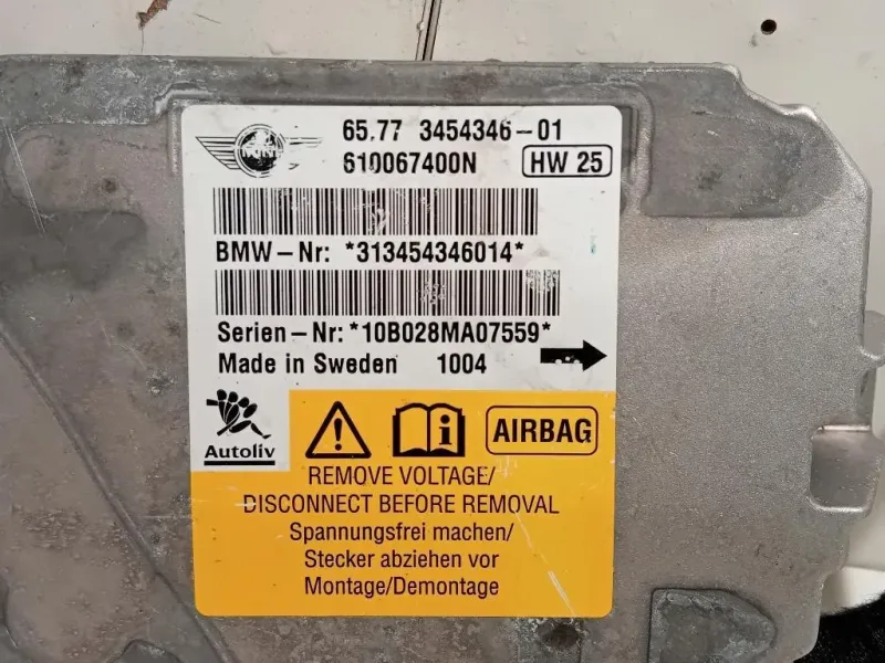Centralina Air-bag 6577 3454346-01 Mini MINI Cooper F55 2014