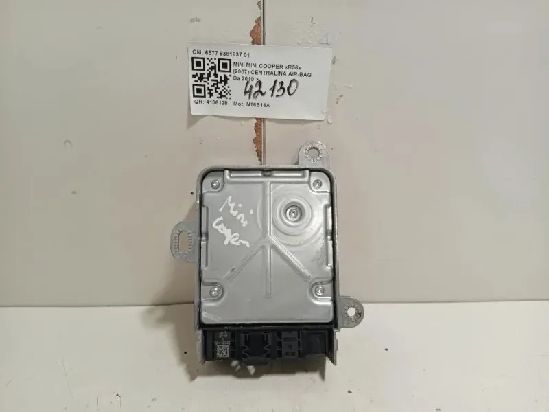 Centralina Air-bag 6577 9381837 01 Mini MINI Cooper R56 2007