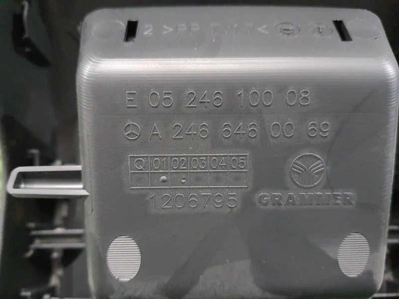 Coperchio Console Centrale POST A2466801450 Mercedes Classe B W246 2012