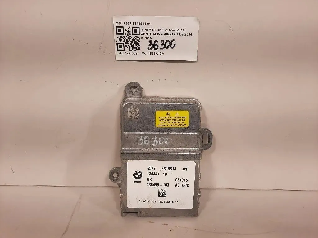 Centralina Air-bag 6577 6818814 01 Mini MINI ONE F55 2014
