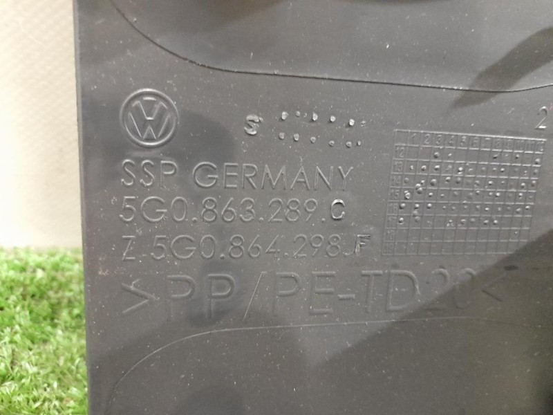 Coperchio Console Centrale POST 5G0864298F Volkswagen GOLF VII 2017