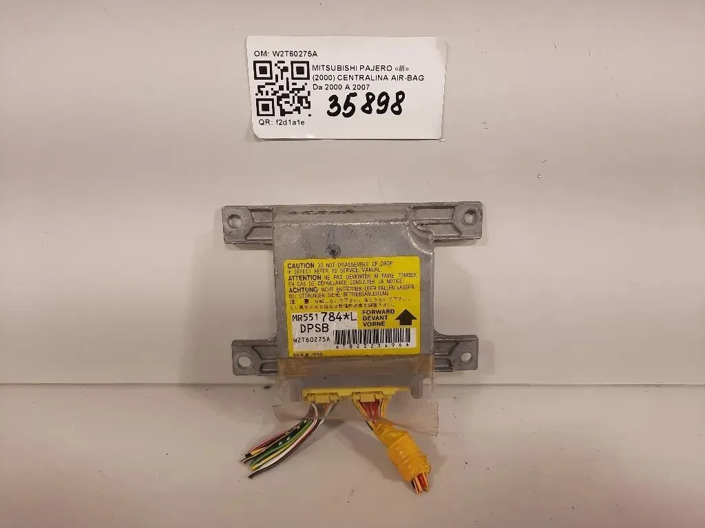 Centralina Air-bag W2T60275A Mitsubishi Pajero III 2000