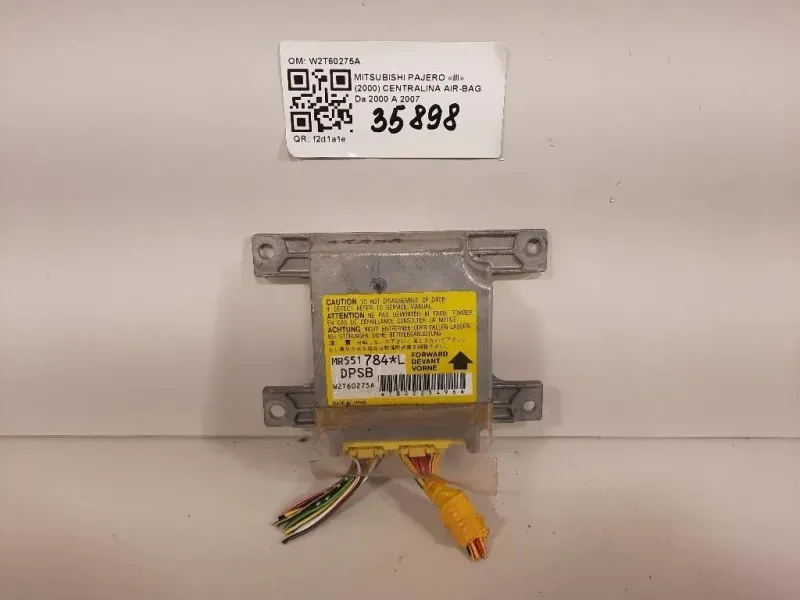 Centralina Air-bag W2T60275A Mitsubishi Pajero III 2000
